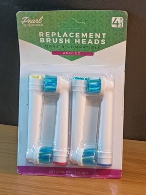 Pearl Enterprises Replacement Electric Toothbrush Heads Compatible w/ Oral B 12