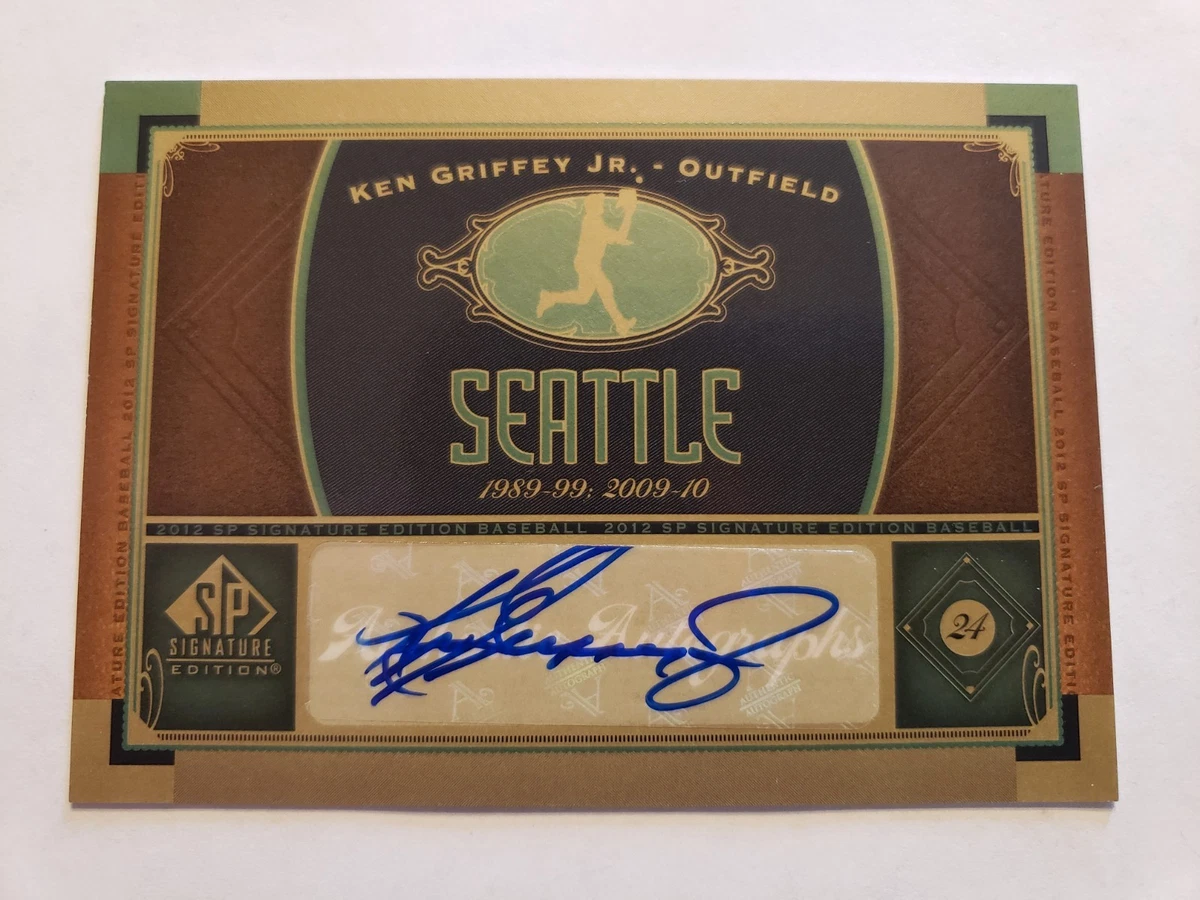 Upper Deck Ken Griffey Jr Baseball Sports Autographed Trading 