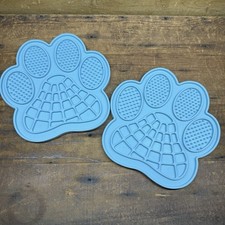 Lick Mats for Dogs 2 Pack Slow Feeder Treat Boredom Reducer Enrichment Chewy