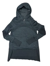 Smartwool Womens Instraknit 250 Thermal Hoodie XS Wool Stretch Base Layer Top