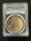 1884-O Morgan Silver Dollar PCGS MS62