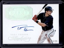 2017 Panini Flawless Trea Turner Auto Washington Nationals FDS-TT