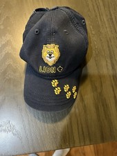 Official LION BSA Cub Scout Blue YOUTH Cap Medium/Large NWOT