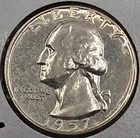 *SILVER* 1957 Proof  Washington Quarter - 90% Silver