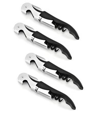 4 x Korkenzieher Sommeliermesser Kellnermesser Weinöffner manueller Korkenheber