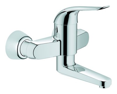 Grohe Eurosmart Care Einhand-Waschtischbatterie Ausladung 197 mm - Chrom