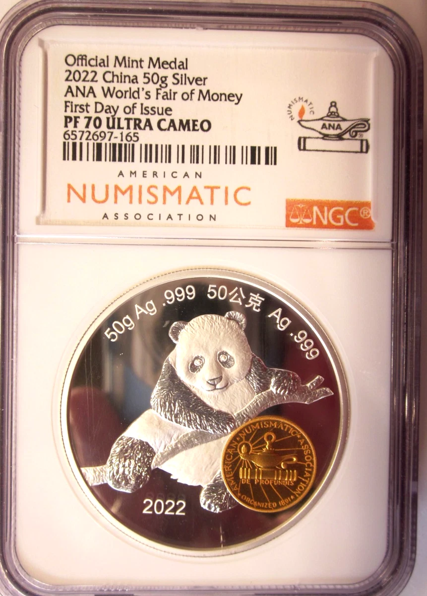 Silver NGC Grade PR 70 Republic of China Coins (1949-Now) for