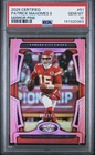 2025 PANINI CERTIFIED MIRROR PINK #51 PATRICK MAHOMES II 104/225 PSA 10