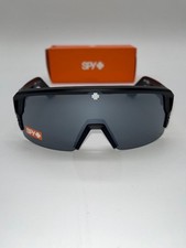 SPY Optic Monolith Sunglasses Mens Matte Black Happy Lens Polarized Shield