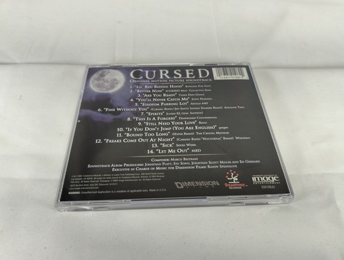 Cursed Original Motion Picture Soundtrack Audio CD Wes Craven - Picture 2 of 3