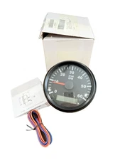 85mm Tachometer 4000 RPM Hour Meter Waterproof Boat Car Marine Nautical