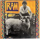 PAUL MCCARTNEY RAM VINYL LP APPLE UK 1971 FIRST PRESS EX/EX