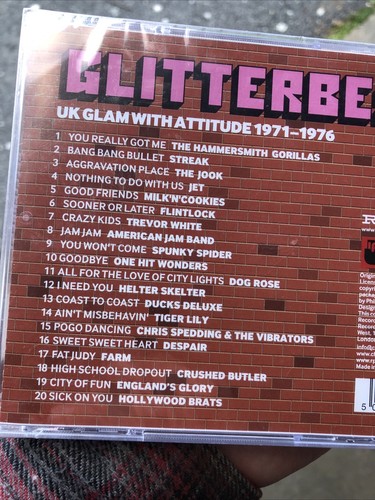 Glitterbest: 20 Pre-Punk 'n' Glam Terrace Stompers, Rare Import Oop - Picture 5 of 10