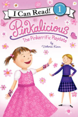 Pinkalicious: The Pinkerrific Playdate (I Can Read Level 1) - Paperback - GOOD