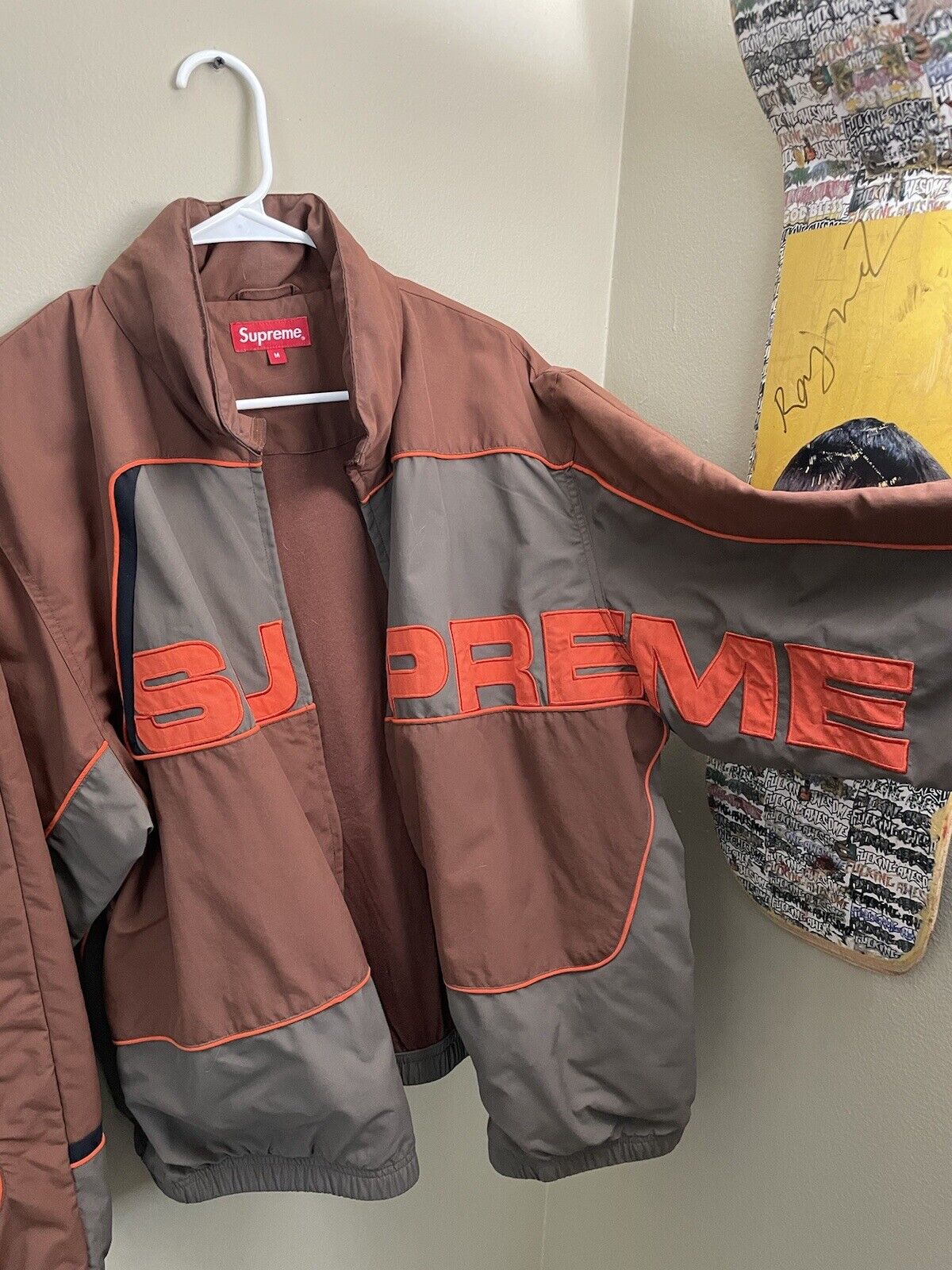 Supreme S Paneled Track Jacket - The Rocket Supreme S Paneled Track Jacket - The Rocket