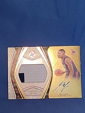 Mfiondu Kabengele 8/25 2019-20 gold Nouveau Riche RPA RC Patch Auto 