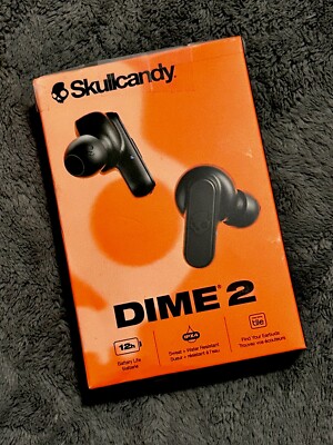 Skullcandy Dime XT 2 In Ear Wireless Headphones - Black