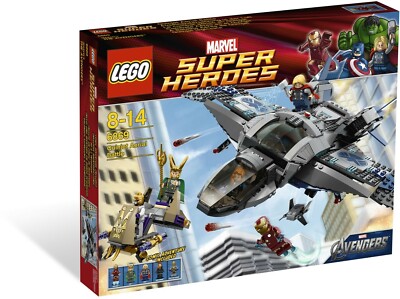 LEGO Marvel Avengers 6869 Quinjet Aerial Battle (2012) RETIRED