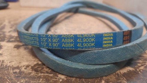 A & I PRODUCTS #A88K, 4L900K V-BELT (ARAMID)(1/2” x 90”) S20 - Picture 5 of 6