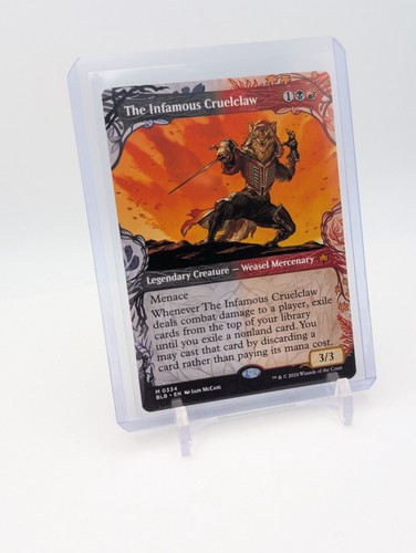 MTG - The Infamous Cruelclaw - Showcase Mythic #334 - Bloomburrow NM - 第 1/2 張圖片