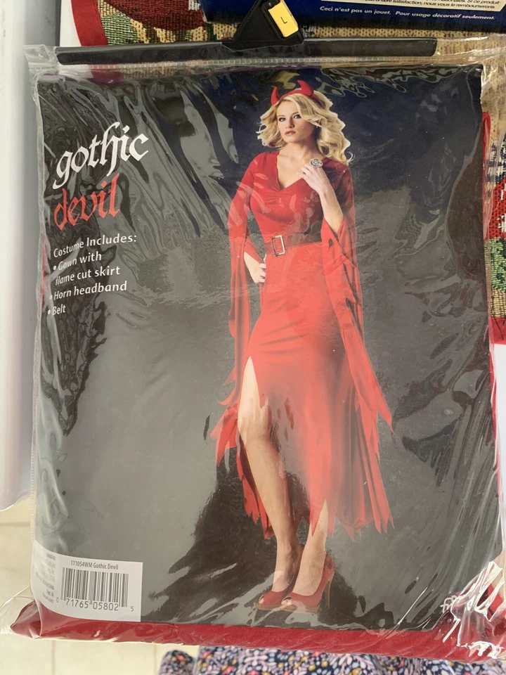 Дамы средневековый готический дьявол Дракула вампир ренессанс платье костюм для Хэллоуина - Изображение 3 из 3