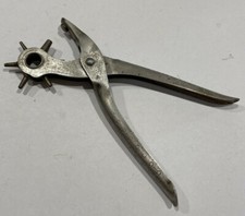 Osborne  Company 6 Point Leather Hole Punch