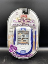 NOS 2007 TECHNO SOURCE ILLUMINATED BLACKJACK DEUCES WILD HAND HELD GAMES