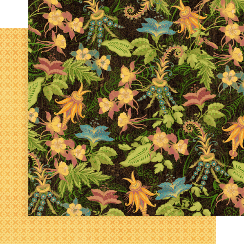 GRAPHIC 45 "TROPICAL TRAVELOGUE" 12X12 PAPER 12 PCS COMPLETE SET SCRAPJACK'S PL. - Picture 11 of 12