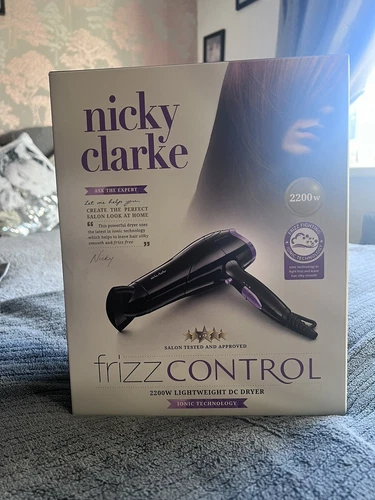 Nicky Clarke FRIZZ CONTROL DRYER. New And Boxed. Never Opened