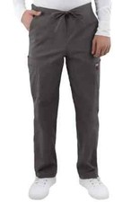 Unisex Drawstring Cargo Scrub Pant LIGHT GRAY -2XL-P - ELATE by ALLHEART