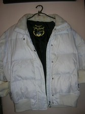 New Women's Warm Down Universal Jacket / Coat White Xl Sz