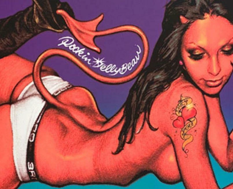 Rockin' Jelly Bean EVIL VALENTINE Valiant Version SILK SCREEN