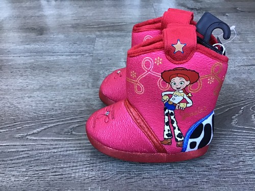 Disney Toy Story Girls Boot Slippers Jessie Size 7/8 toddler Girls Red New - Picture 4 of 9