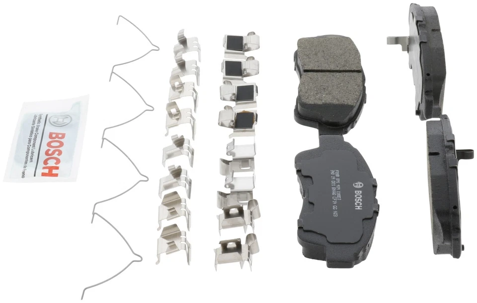 Pastillas de freno delanteras de cerámica Bosch QuietCast para Toyota Celica 1994-1997 1,8 L L L4 Foto 2 de 4