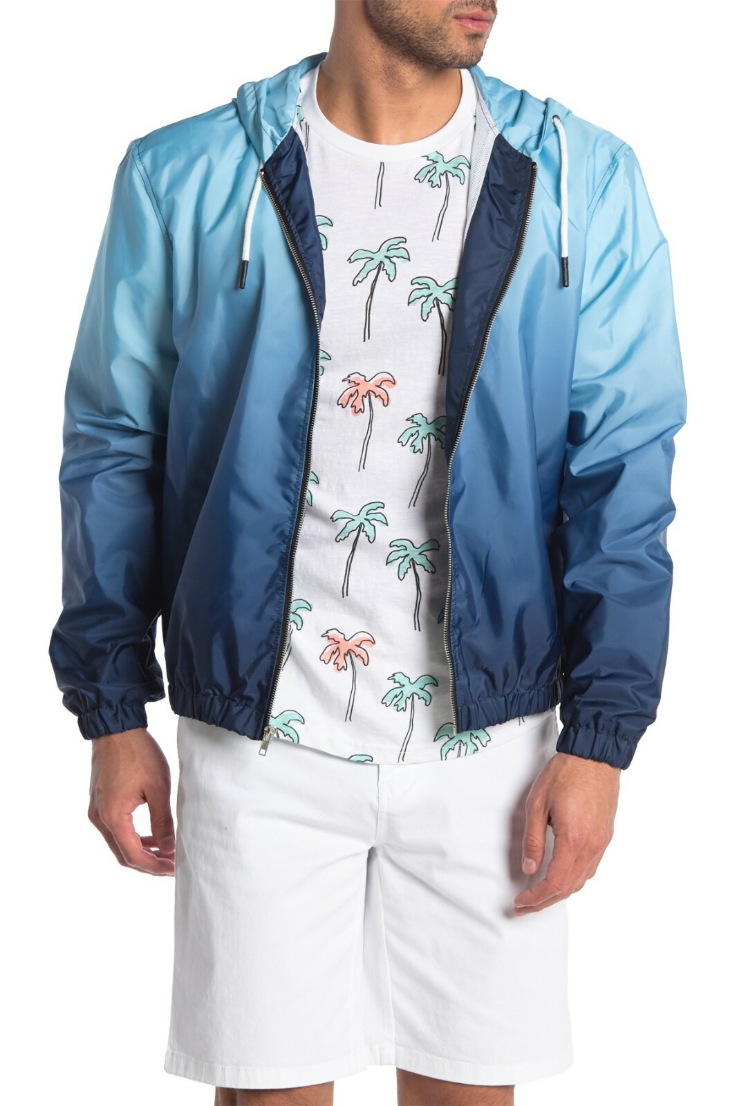 ombre windbreaker