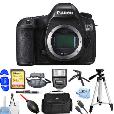 Canon EOS 5DS R DSLR Camera (Body Only) 0582C002 64GB