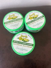 Earth Brite LOT OF 3 All-Purpose Cleaning KIT 3 x 200gr. ORIGINAL & EUCALYPTUS