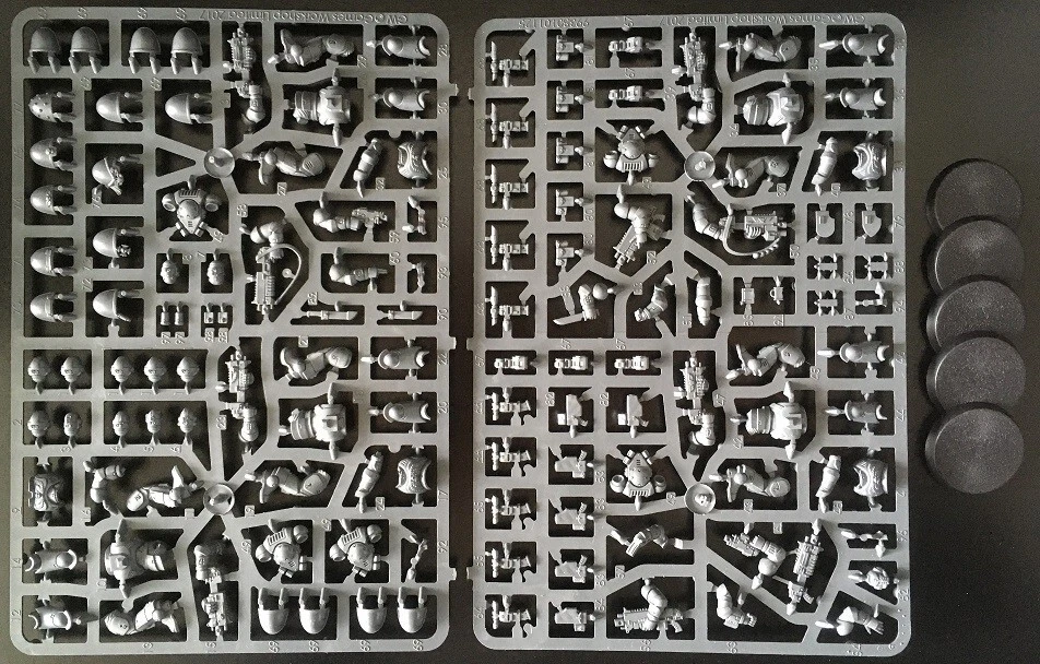 40K Space Marine Iron Hands - Intercessors x5. Warhammer 40,000. New. - image 2 of 3