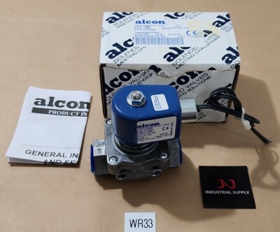 *NEW* Alcon 32EZ007A1-1GDH Solenoid Valve 14Psi  Max 3/4''Npt 120V 60Hz +Warranty