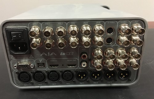Aja Video Systems IO HD Digitizer, supports Apple ProRes 422 Codecs natively - Picture 3 of 3