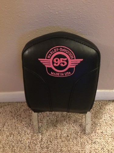 95th Anniversary 1998 Harley Davidson Passenger backrest & pad , For sportster