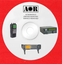AOR Repair Service schematics owner manuals on 1 dvd in pdf format 