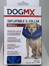 DogMX Inflatable E-Collar Size Small New in Box Fits Dog or Cat Neck Size 6-9in
