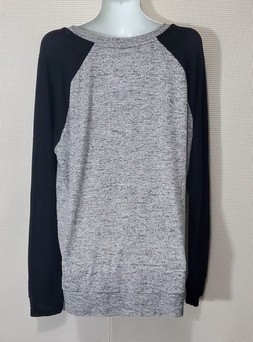 NFL Pro Line Carolina Panthers Sweater Womens 2XL Gray Raglan Sleeve Pullover - Picture 4 of 9