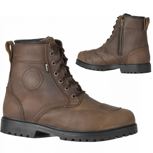 Diora Renegade Casual Motorcycle Boots Waterproof Everyday Short Motorbike Shoes