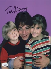 TONY DANZA Signed WHO'S THE BOSS? 8x10 Photo TONY MICELLI Autograph JSA COA CERT