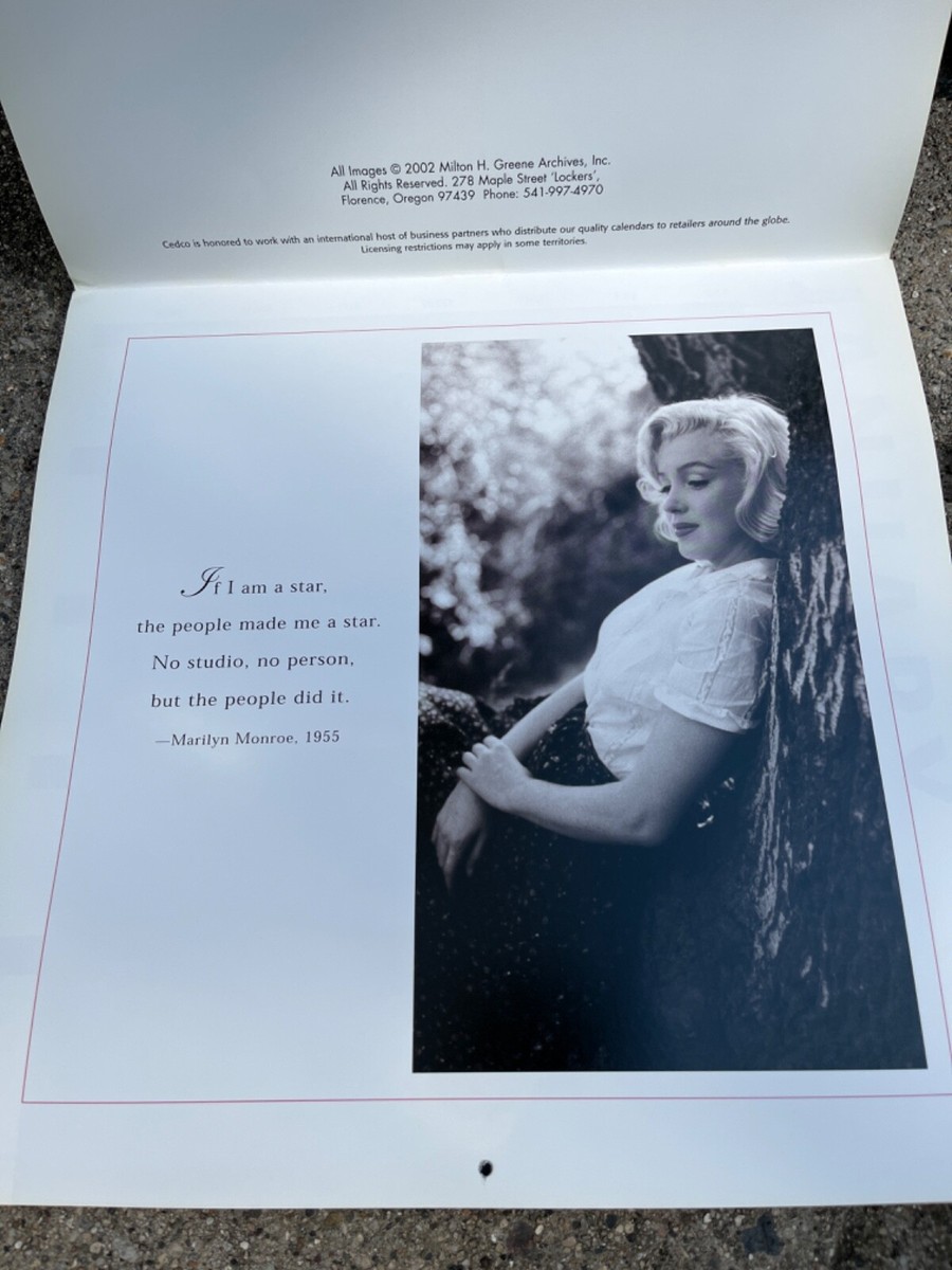 マリリンモンローポスターカレンダー1954年アンティーク マリリンモンローポスターカレンダー1954年アンティーク マリリン
