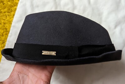 Dsquared2 Men's Fedora Hat in Rabbit Skin in Grey in Medium RRP