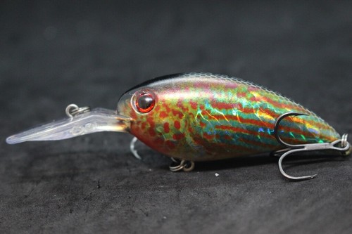 Crankbait Lures Fishing Lure wLure Deep Diver Lifelike 2X Hooks Wide Wobble HC55 - Picture 37 of 76