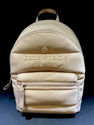 New with tag!!!!! Kate Spade Ella Large Puffy Backpack Kate Spade Puffy Ella backpack Like new | Mercari main image 4